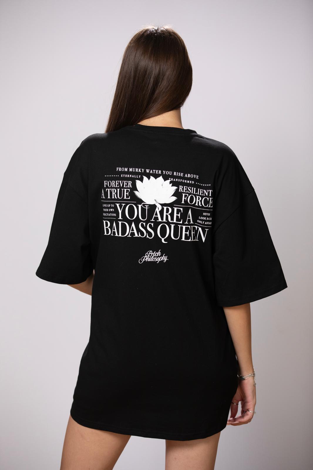 Oversized Lotus Queen T-Shirt